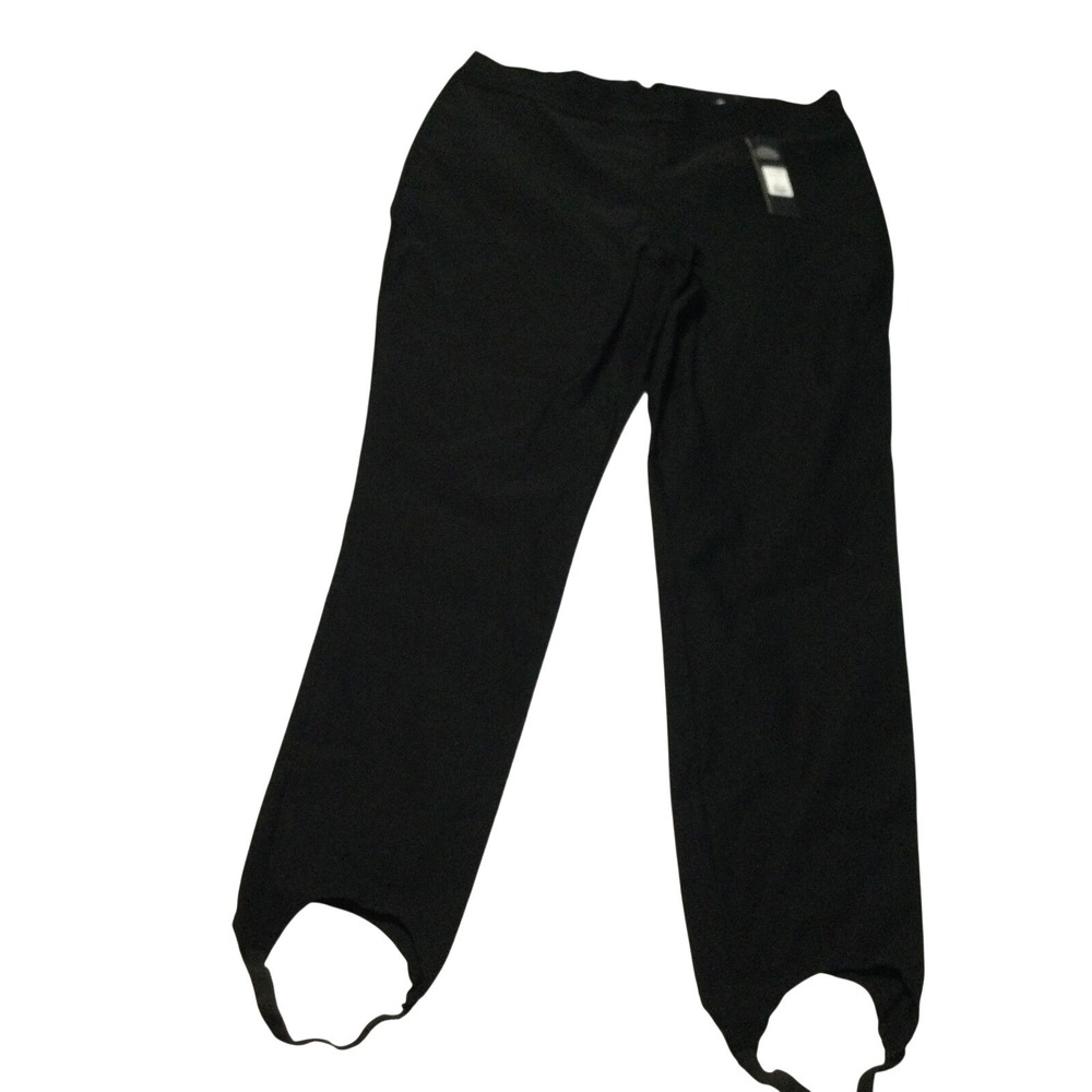 Fashion Nova Grab A Drink Stirrup Capri Pants Black Size 1X‎ P1591